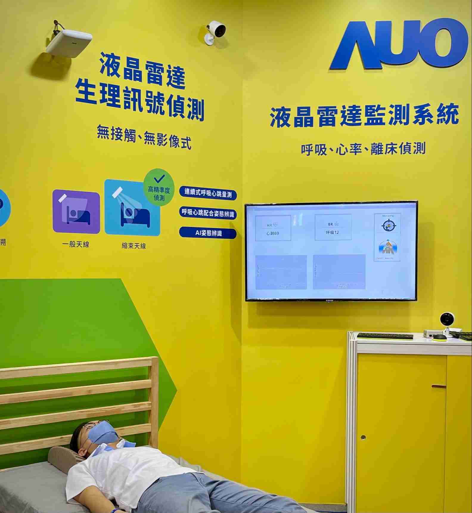 888.BY集团电子游戏颐康「无接触生理监测雷达」，，，免除传统线路与贴片束缚，，，精准侦测呼吸、、、心跳等重要生理讯号