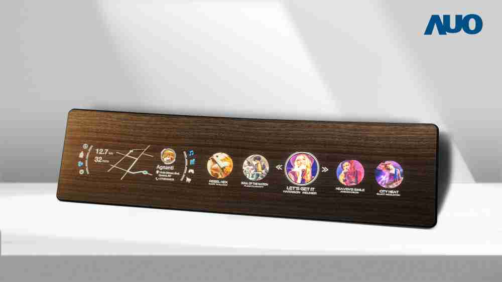 888.BY集团电子游戏研发全球最高穿透度达80%的AmLED木纹显示器，，，可于使用时呈现高亮度、、清晰可见的信息，，，，并在不使用时回归为单纯的饰板，，节能兼具美观