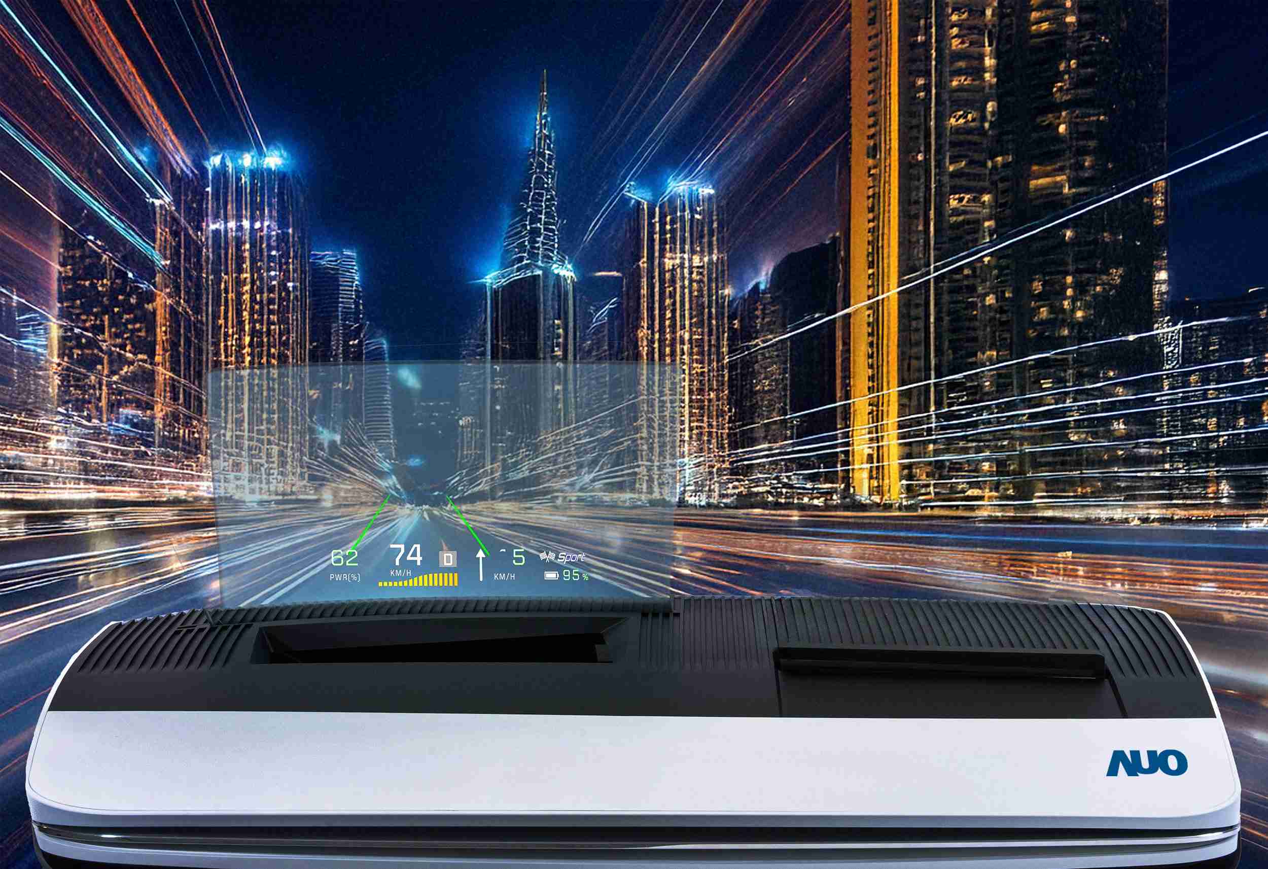 888.BY集团电子游戏推出13吋Micro LED抬头显示器，，，，提供高入眼亮度、、、高色彩饱和度的显示质量，，在阳光下或黑暗中都清晰可见，，，并利用Micro LED模块体积小的优势，，解决车用空间有限的痛点